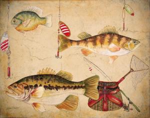 Artist Jean Plout Debuts New Painting, Fish Trio-A